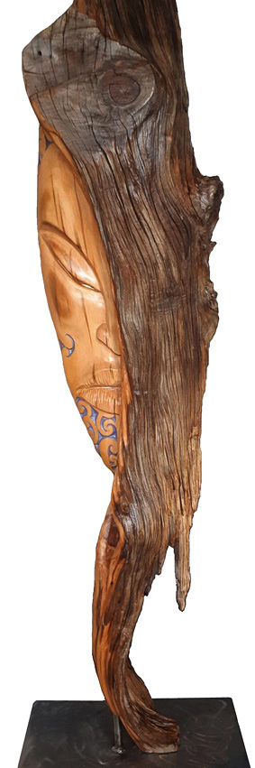 Joe Kemp nz maori sculptor, wood carving